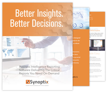 Synoptix Software Financial reporting brochure